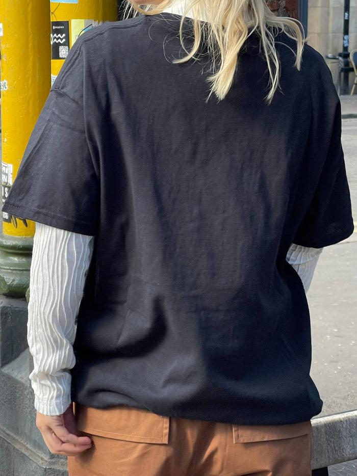 Daisy Street Daisy Street Relaxed T-Shirt With Pink Floyd Print