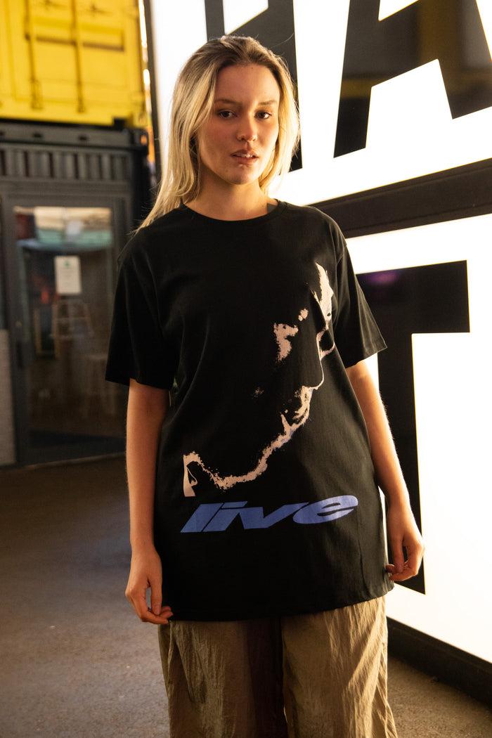 daisy street Daisy Street Relaxed T-Shirt with Post Malone Print