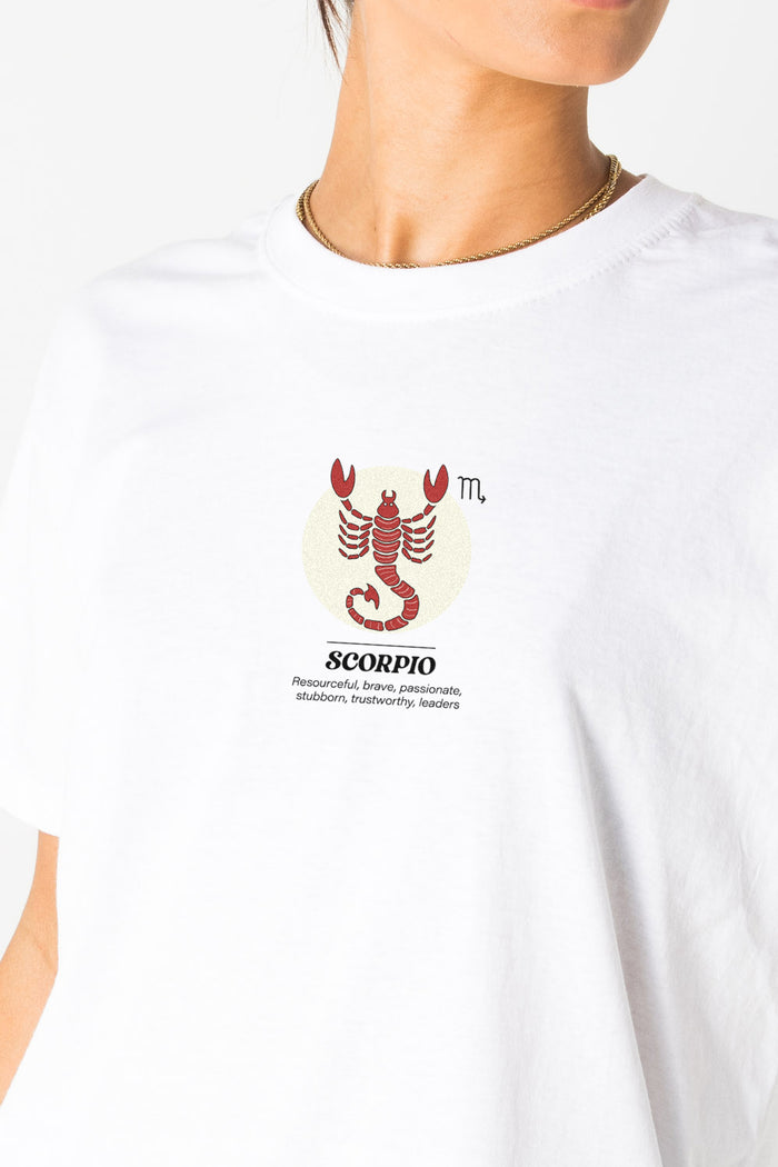 Daisy Street Daisy Street Relaxed T-Shirt With Scorpio Print