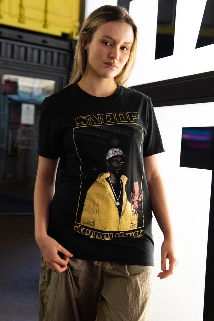 daisy street Daisy Street Relaxed T-Shirt with Snoop Dogg Print
