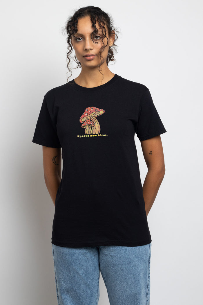 daisy street Daisy Street Relaxed T-Shirt with Sprout New Ideas Print