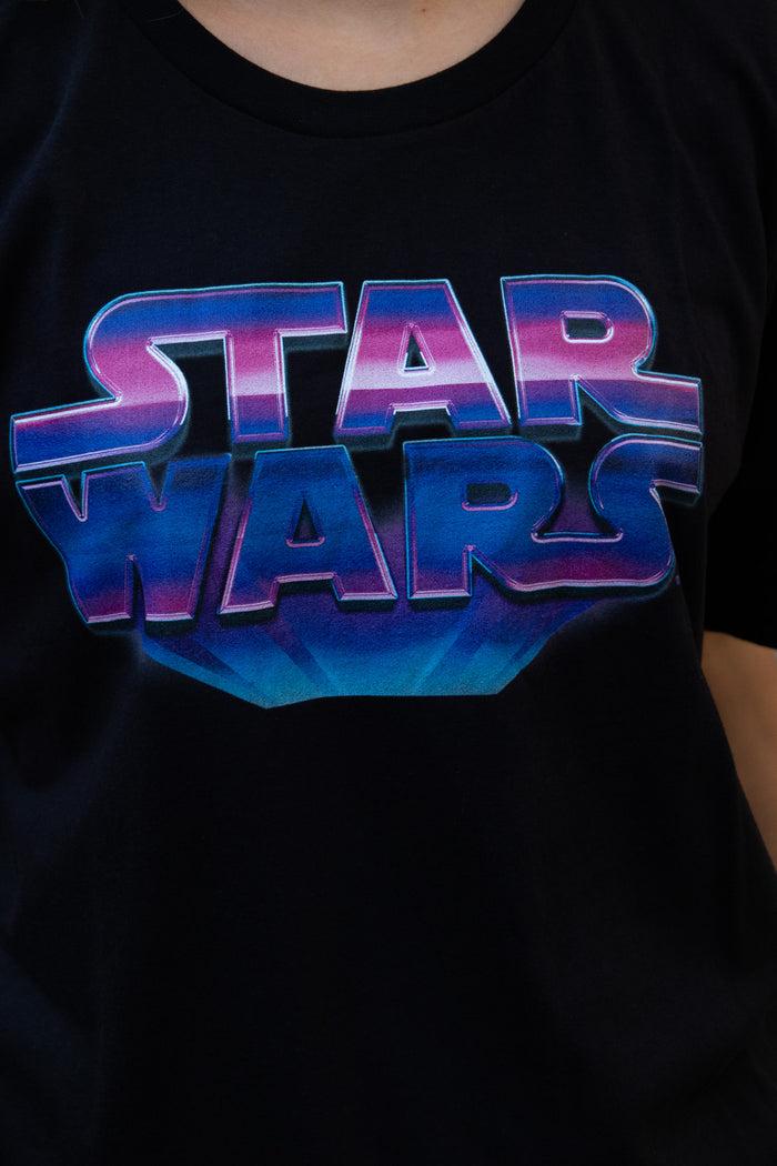 Daisy Street Daisy Street Relaxed T-Shirt With Star Wars Logo Print