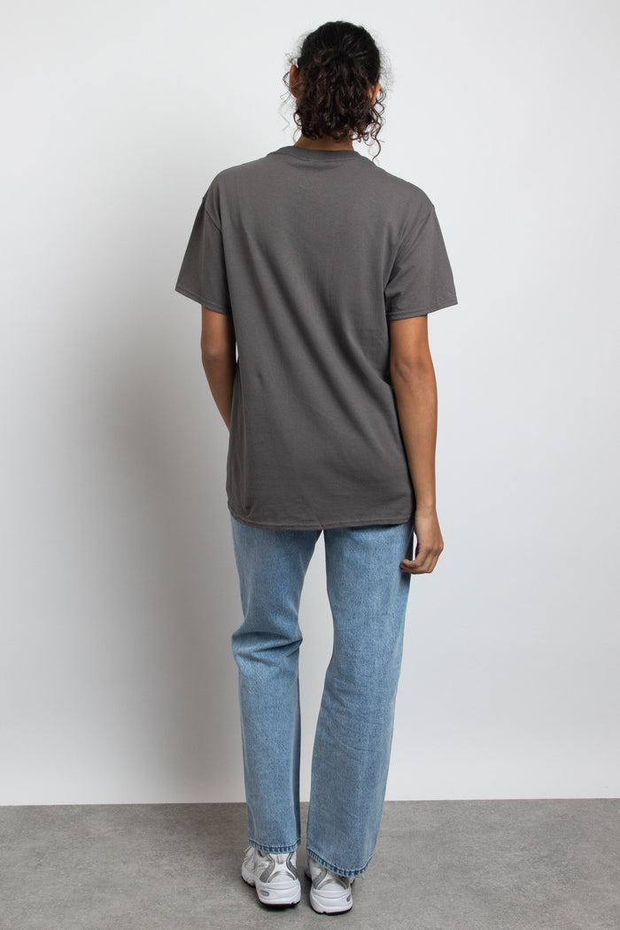 Daisy Street Daisy Street Relaxed T-Shirt With Sunset Vinyls Print