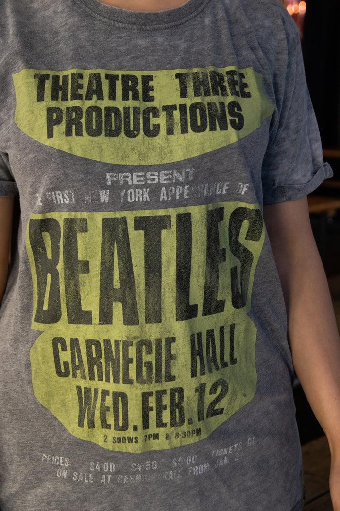 Daisy Street Daisy Street Relaxed T-Shirt With The Beatles Carnegie Hall Print