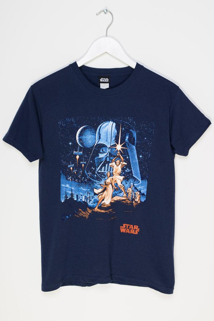 daisy street Daisy Street Relaxed T-Shirt with Throwback Star Wars Print