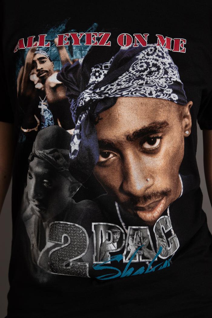 Daisy Street Daisy Street Relaxed T-Shirt With Tupac "All Eyes On Me" Slogan