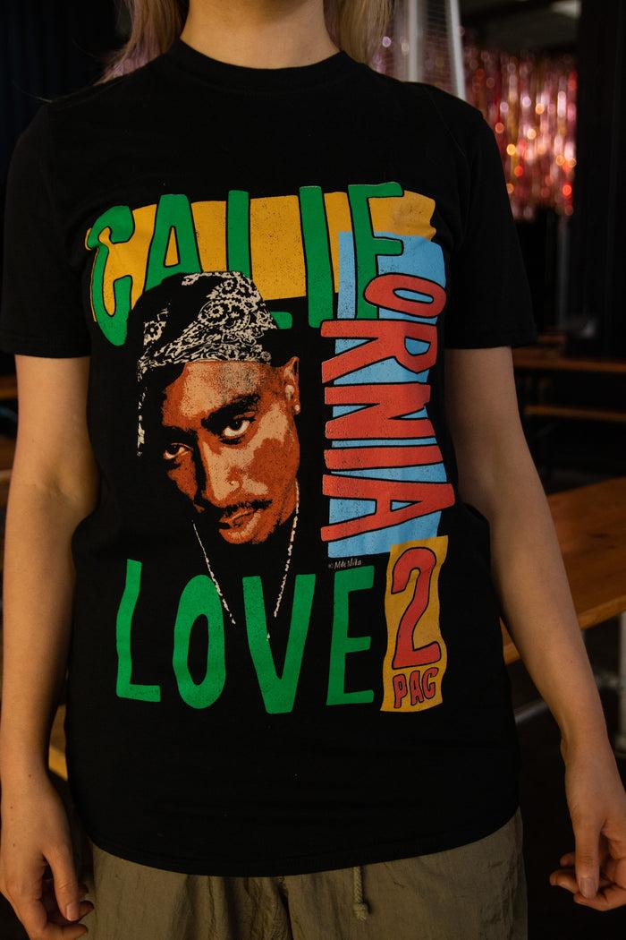 Daisy Street Daisy Street Relaxed T-Shirt With Tupac Cali Love Print