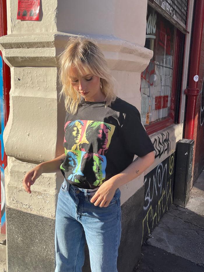 Daisy Street Daisy Street Relaxed T-Shirt With Tupac Print