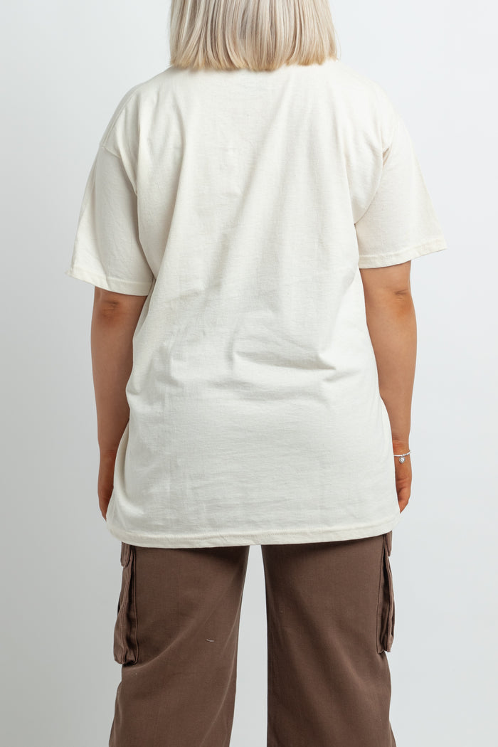 Daisy Street Daisy Street Relaxed T-Shirt With Wild Child Print