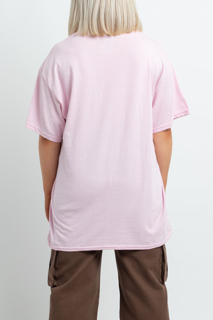 Daisy Street Daisy Street Relaxed T-Shirt With Wildlands Print