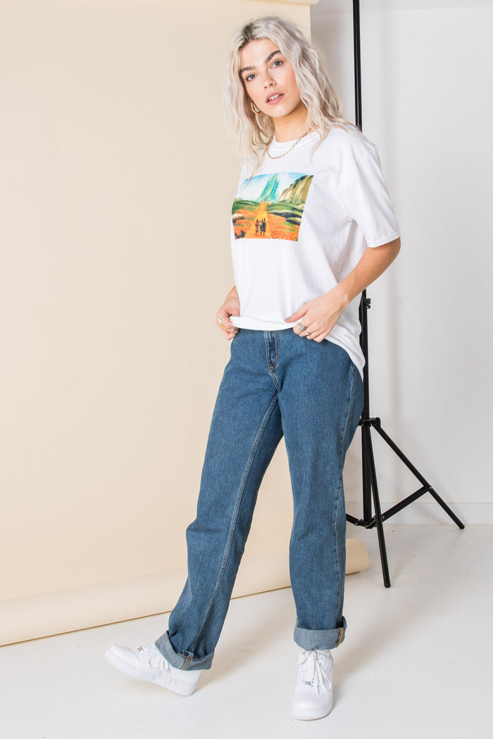 Daisy Street Daisy Street Relaxed T-Shirt With Wizard Of Oz Print