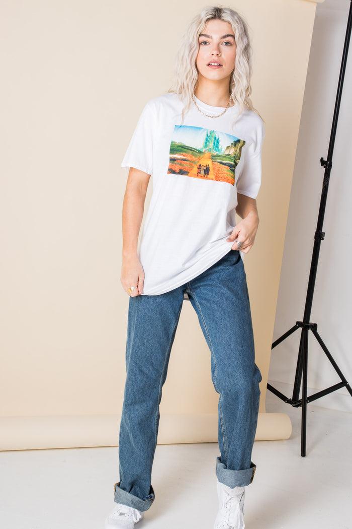 Daisy Street Daisy Street Relaxed T-Shirt With Wizard Of Oz Print