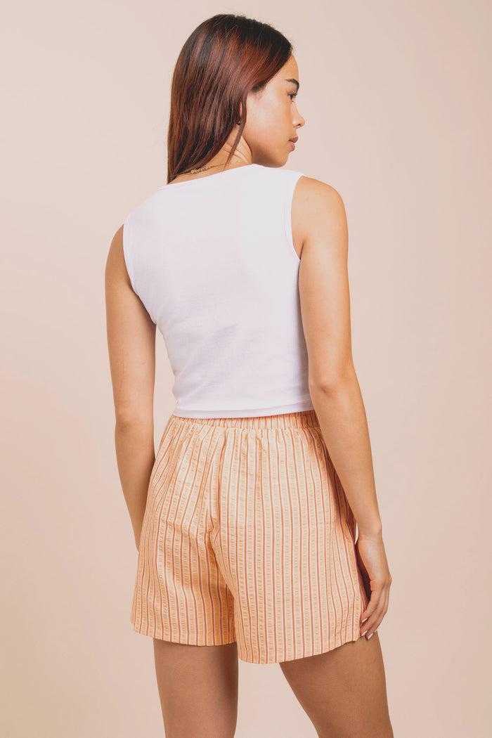 Daisy Street Daisy Street Vest Top With Barcelona Puff Print