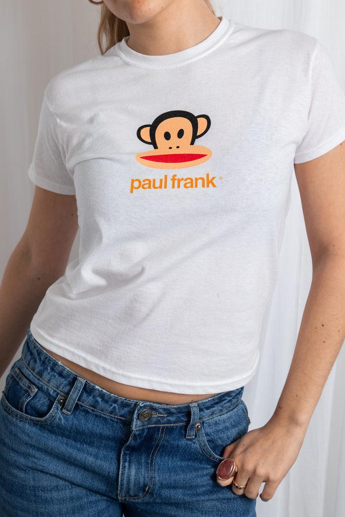 daisy street DAISY STREET X PAUL FRANK JULIUS WHITE BABY TEE