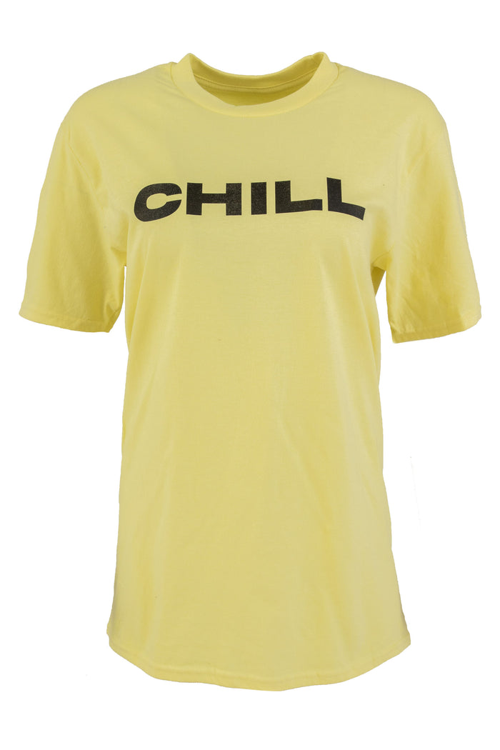 Daisy Street Daisy Street X Pose And Repeat Chill Print T-Shirt