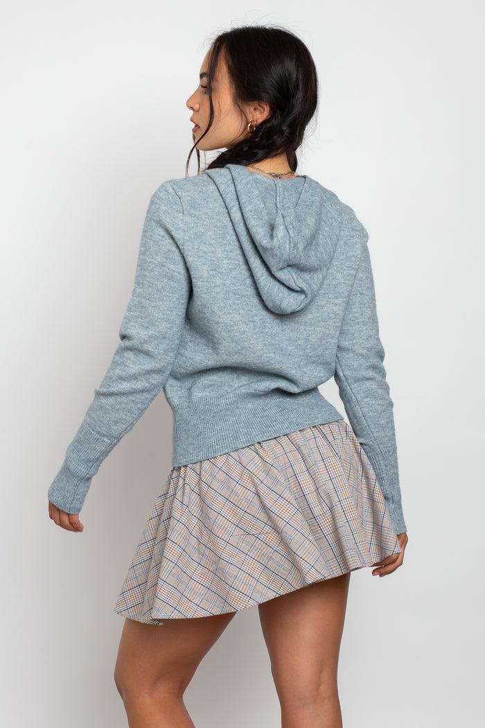 Daisy Street Daisy Street Zip Through True Knit Hoodie