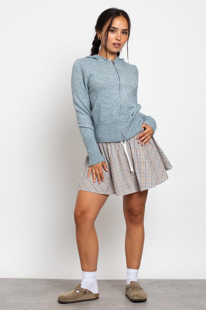Daisy Street Daisy Street Zip Through True Knit Hoodie