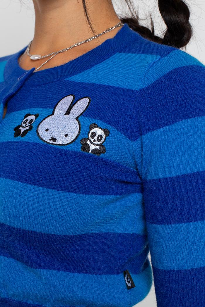 Daisy Street MIFFY X DAISY STREET LONG SLEEVE CARDIGAN
