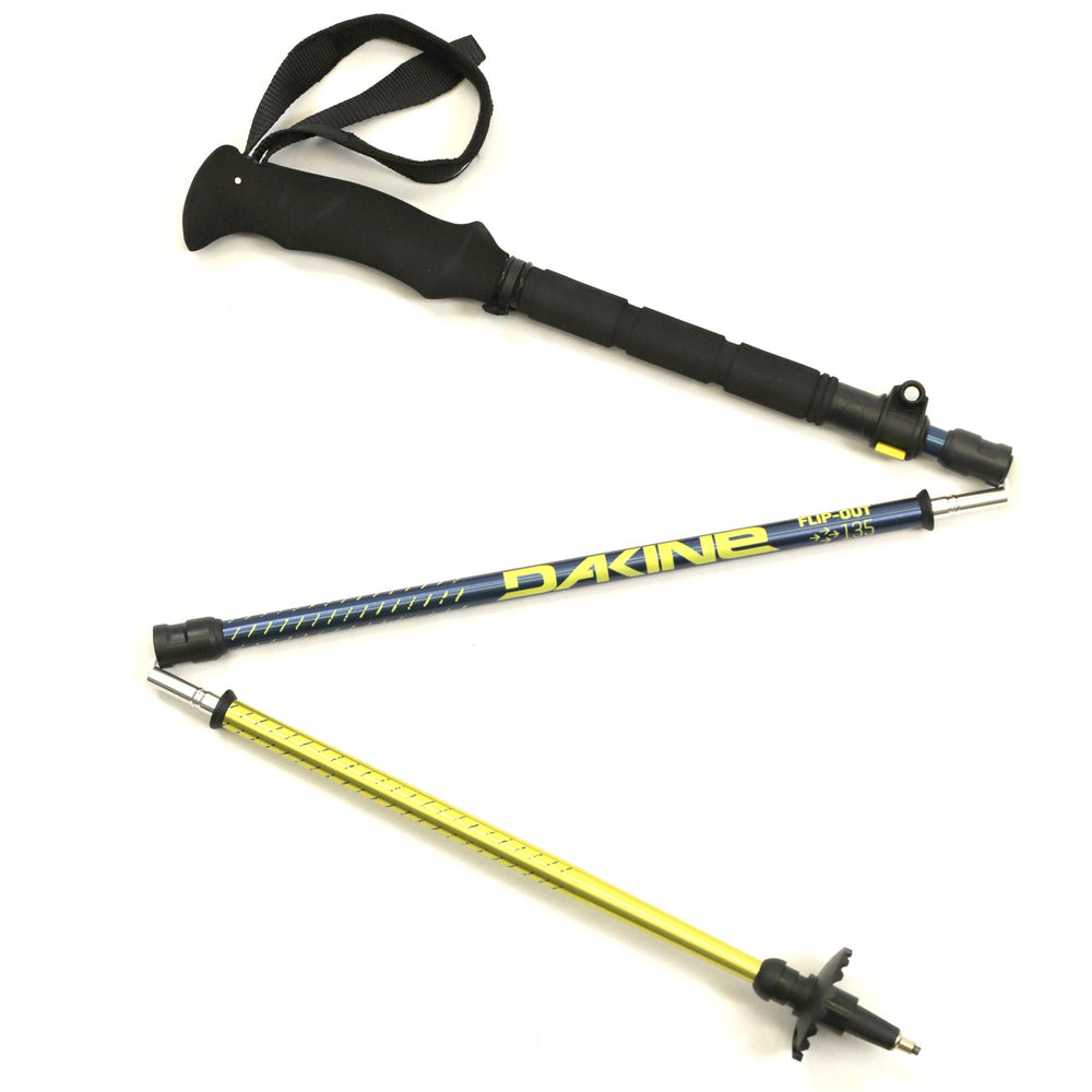 Dakine Aluminum Flip-Out Series Trekking Poles - Blue / Yellow