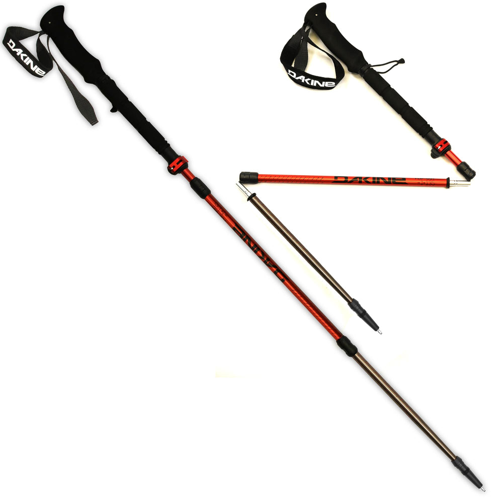 dakine Aluminum Flip-Out Series Trekking Poles - Sun Flare / CastleRock