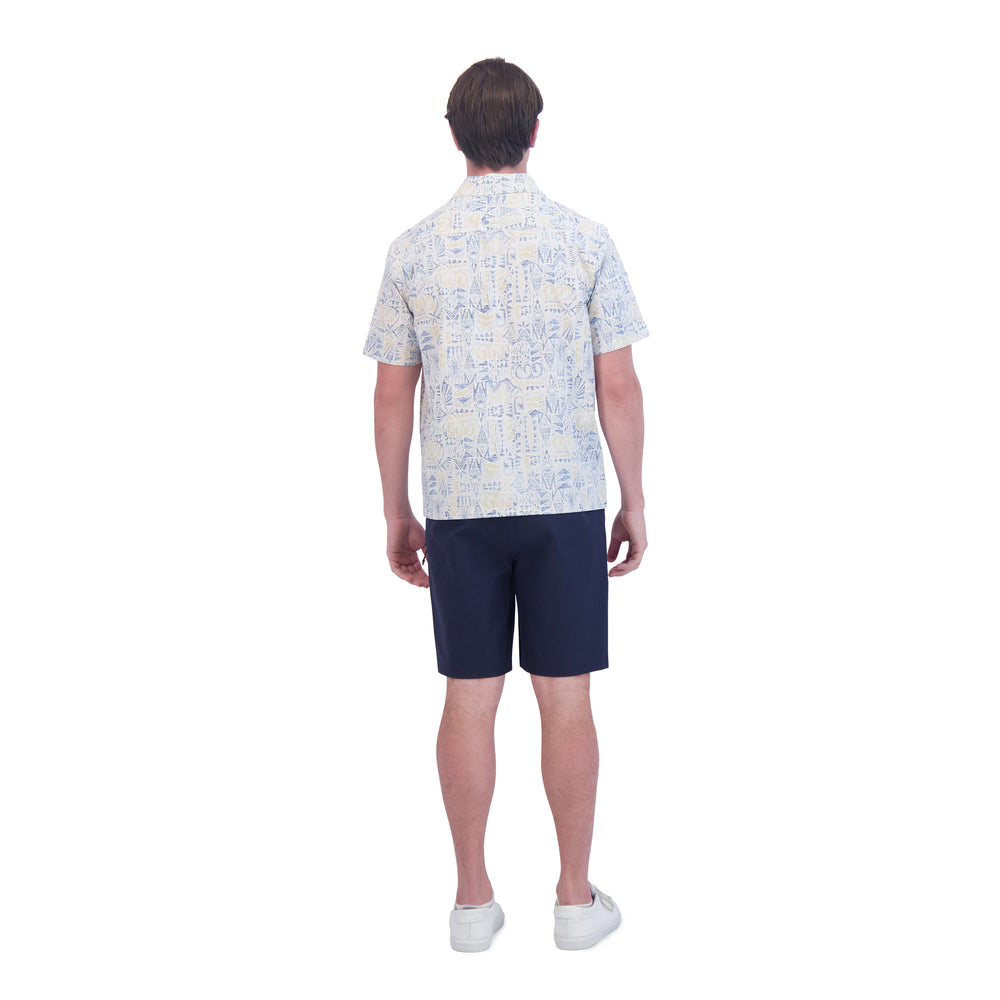 Dakine Dakine Aloha Button Down Short Sleeve Shirt - DK Stamp Print