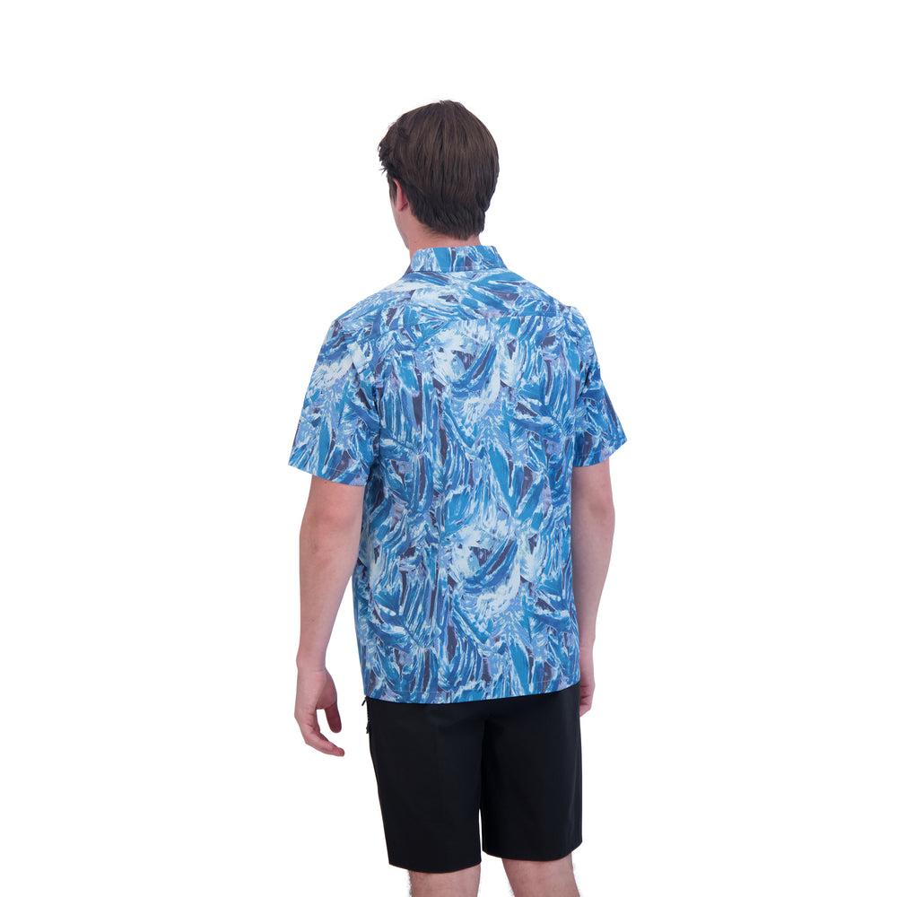 Dakine Dakine Aloha Button Down Short Sleeve Shirt - Hanna Blue Print