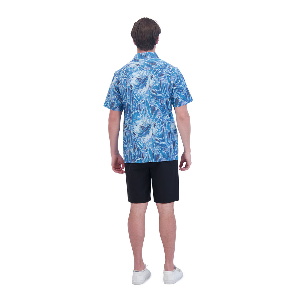 Dakine Dakine Aloha Button Down Short Sleeve Shirt - Hanna Blue Print