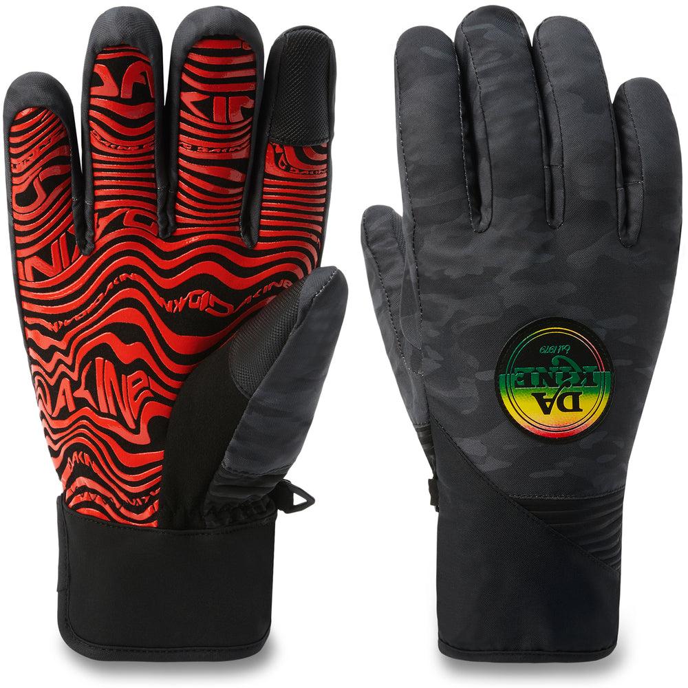 Dakine Crossfire Short Glove - Black Vintage Camo