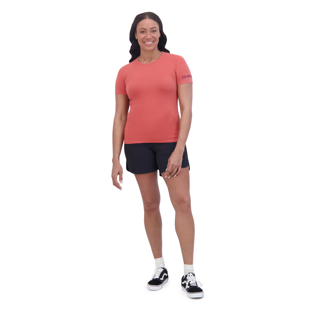Dakine Seamless Tee Women's - Mineral Red