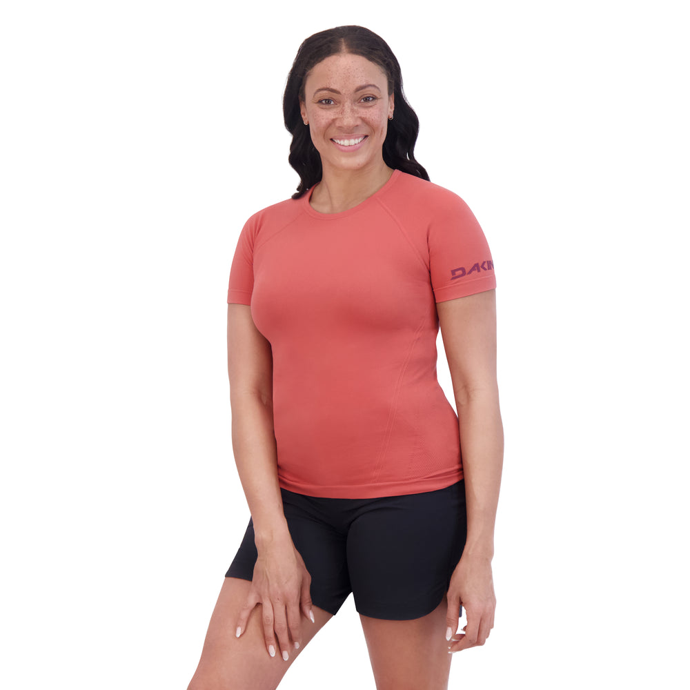dakine Seamless Tee Women's - Mineral Red