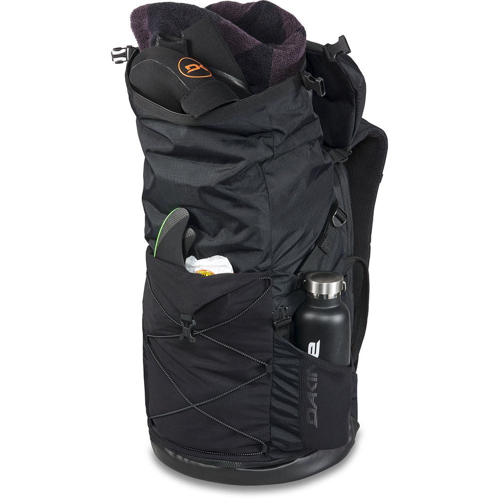 Dakine Mission Surf Dlx Wet/Dry Rolltop Backpack 40L - Black