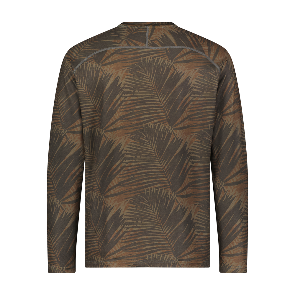 Dakine River Jetty Long Sleeve Loose Fit Rashguard - Brown Combo