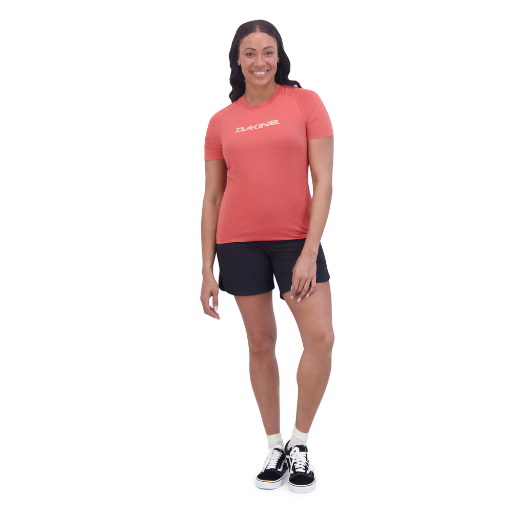 Dakine Syncline Short Sleeve Jersey Women's - Mineral Red