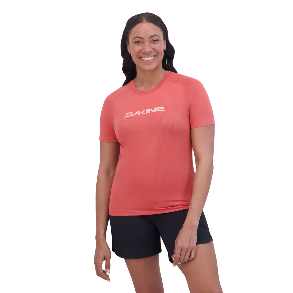 dakine Syncline Short Sleeve Jersey Women's - Mineral Red