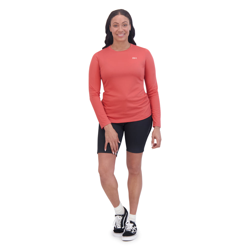 Dakine Thrillium Long Sleeve Club Jersey Women's - Mineral Red