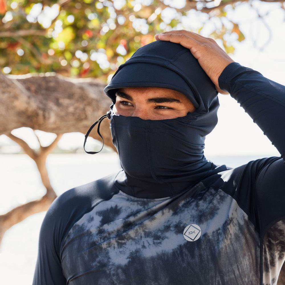 Dakine Todos Hooded Compression Fit Rashguard - Dark Waves