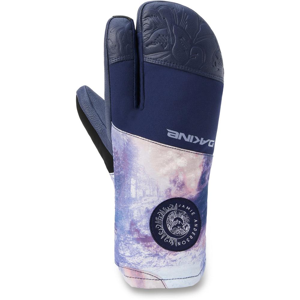 dakine Womens Team Fleetwood Gore-Tex Short Trigger Mitt Jamie Anderson - Waterfall