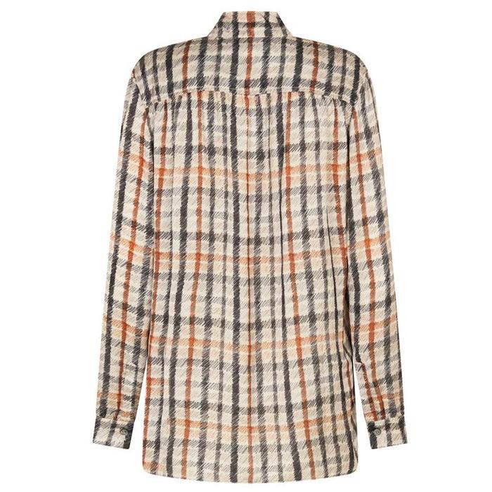 Daks London BOW TIE PRINTED PENCIL HOUSE CHECK SHIRT