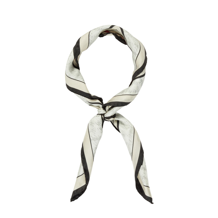 Daks London ARCHIVE BEN PRINT SILK FOULARD