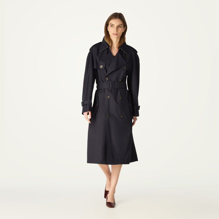 daks london ARCHIVE TRENCH - NAVY