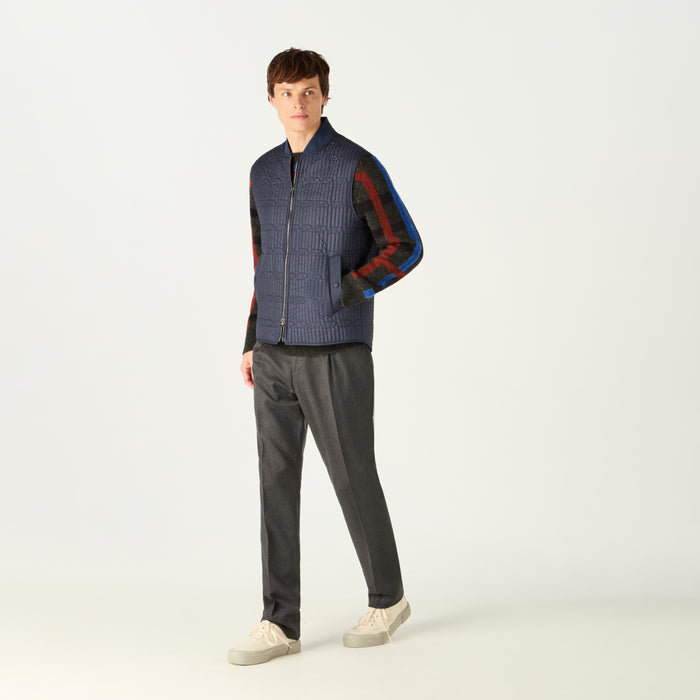 daks london D CHAIN QUILTED GILET