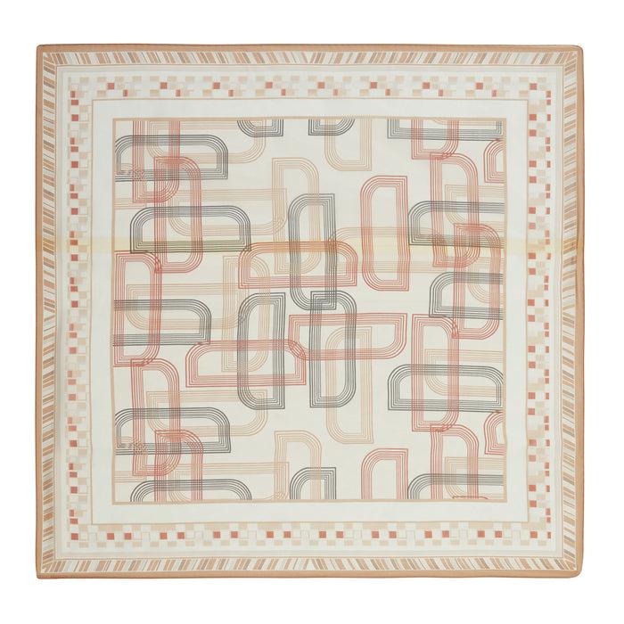 daks london D-CHAINS SILK FOULARD