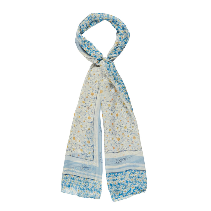 Daks London DAISY SILK FOULARD