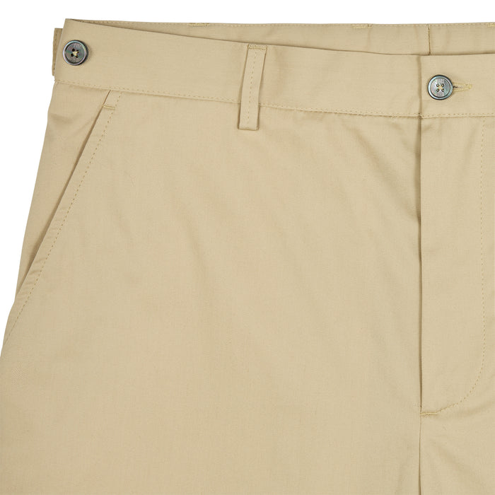 Daks London FLAT FRONT CLASSIC CHINO - BEIGE
