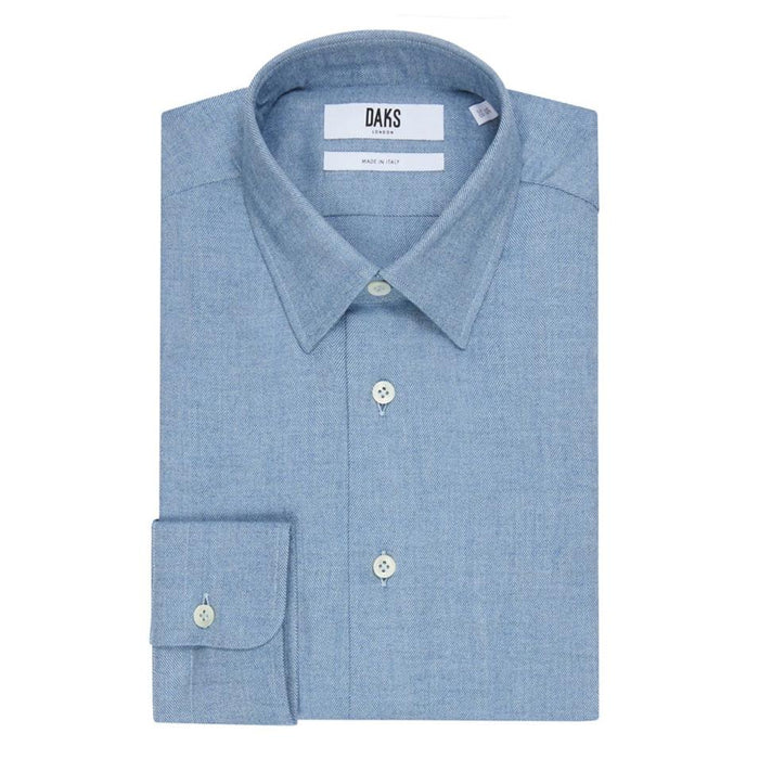 Daks London HERRINGBONE SHIRT