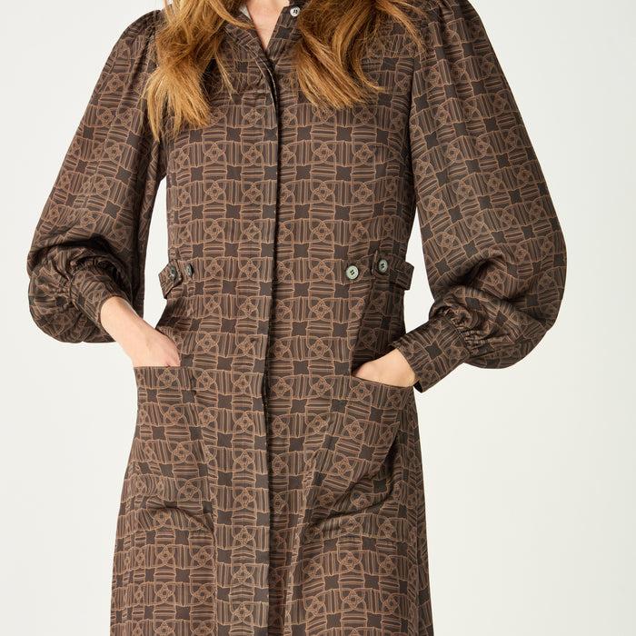 Daks London INTERLOCKING D SHIRT DRESS