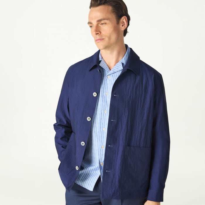 Daks London OVERSHIRT - NAVY