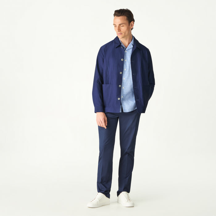 daks london OVERSHIRT - NAVY