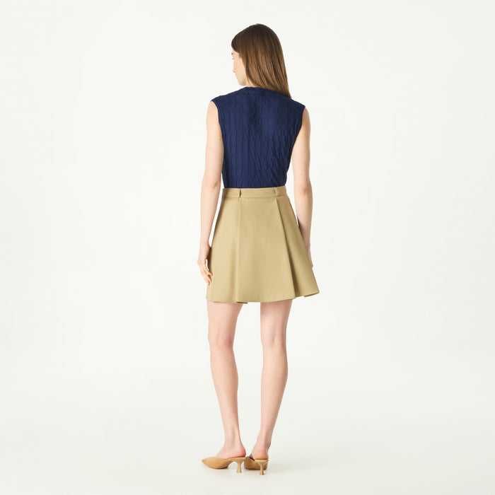 Daks London PLEATED MINI SKIRT