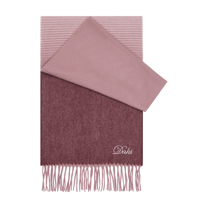 Daks London SEASONAL OMBRE SCARF - PINK